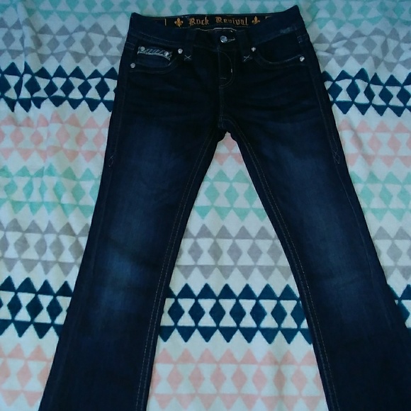 Rock Revival Denim - Rock Revival Klarry Style (Miss Me) Jeans